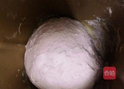 黑芝麻紫薯山药面包的做法图解4