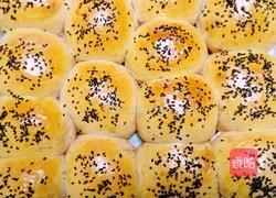 黑芝麻紫薯山药面包的做法图解12