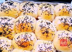 黑芝麻紫薯山药面包的做法图解13