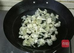 清炒花菜的做法图解2