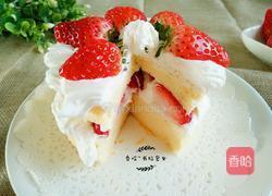 草莓裸蛋糕的做法图解13