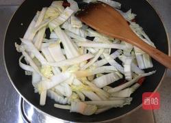 咸肉片炒白菜的做法图解6