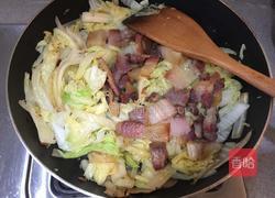 咸肉片炒白菜的做法图解8