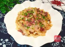 咸肉片炒白菜的做法图解10