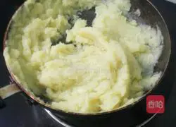 Illustration of how to make curry mashed potatoes 1