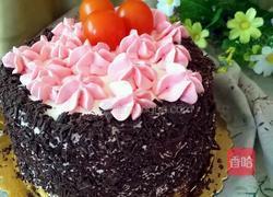 巧克力水果蛋糕的做法图解1