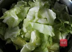 酱爆圆白菜的做法图解1