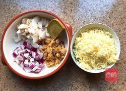 咖喱海鲜意大利面的做法图解1