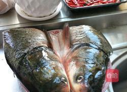 浏阳剁椒蒸鱼头的做法图解1