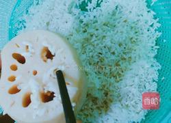 红糖糯米灌藕的做法图解3