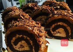 黑森林蛋糕卷的做法图解9