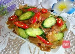 黄瓜拌牛筋的做法图解7