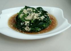 蒜蓉醋汁菠菜
