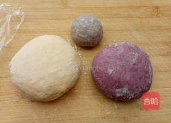 开口奶黄包的做法图解1