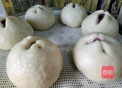 开口奶黄包的做法图解12