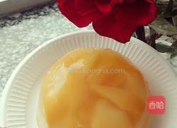 黄桃果冻布丁的做法图解4