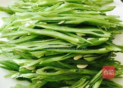 肉丝扁豆的做法图解1