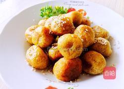 Q弹蜂蜜红薯丸的做法图解11