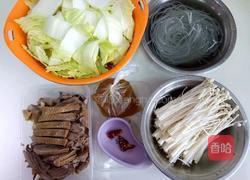 鹽水鵝白菜粉絲煲的做法圖解1