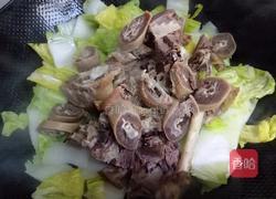 鹽水鵝白菜粉絲煲的做法圖解5