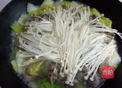 鹽水鵝白菜粉絲煲的做法圖解8