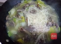 鹽水鵝白菜粉絲煲的做法圖解9