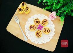 奶香豆沙卷的做法图解11