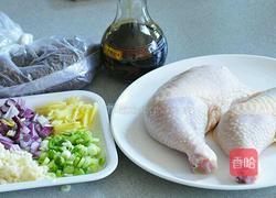 手撕葱油鸡的做法图解1