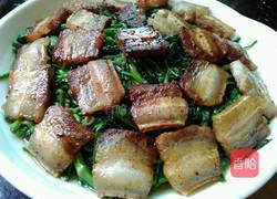 水芹南风肉的做法图解6