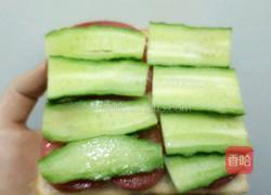 番茄沙拉三明治的做法图解4