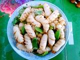 尖椒墨鱼肠的做法[图]