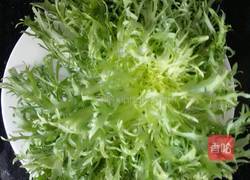 糖醋苦菊的做法图解1