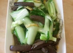 白菜炒鸭血