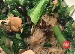 小白菜炖豆腐.俏黑豆的做法图解5