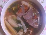羊肉豌豆面