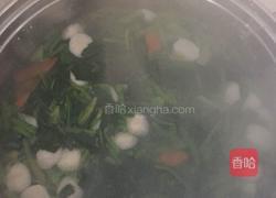 菠菜鱼丸汤的做法图解5