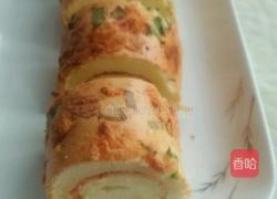 肉松香肠蛋糕卷的做法图解27