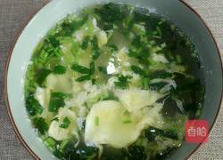 香菜蛋花汤的做法图解6