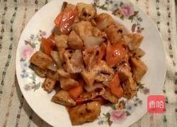 家庭小炒豆腐泡的做法图解7