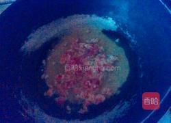 花式肉末淋白菜的做法图解3