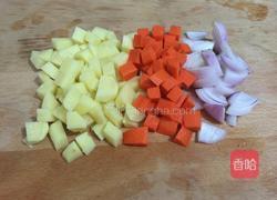 咖喱土豆鸡块饭的做法图解2