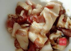 葱头炒五花肉的做法图解2