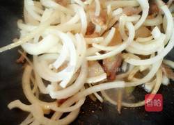葱头炒五花肉的做法图解6