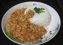 番茄肉酱拌饭