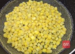 豌豆玉米炒虾仁的做法图解4