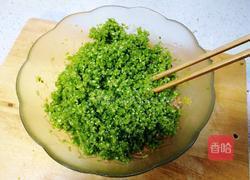 芦蒿肉末馄饨馅的做法图解7