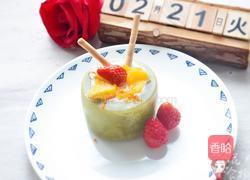 抹茶布丁酸奶杯的做法图解5
