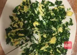 Illustration of how to make egg and leek cake 7