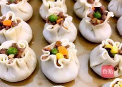 糯米牛肉馅烧麦的做法图解7