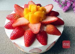 六寸草莓芝士蛋糕的做法图解20